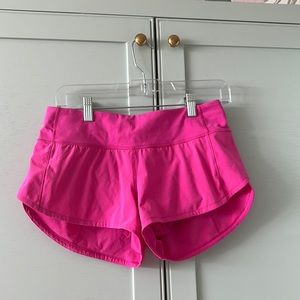 Sonic pink blue lemon speed up shorts